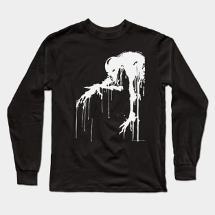 Dripping Alien Long Sleeve T-Shirt